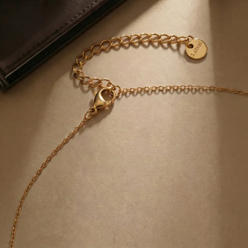Palmonas  18K Gold Tone Plated Celestial Star Lariat Necklace For Women - Waterproof & Anti-Tarnish for Women | Best Price UAE