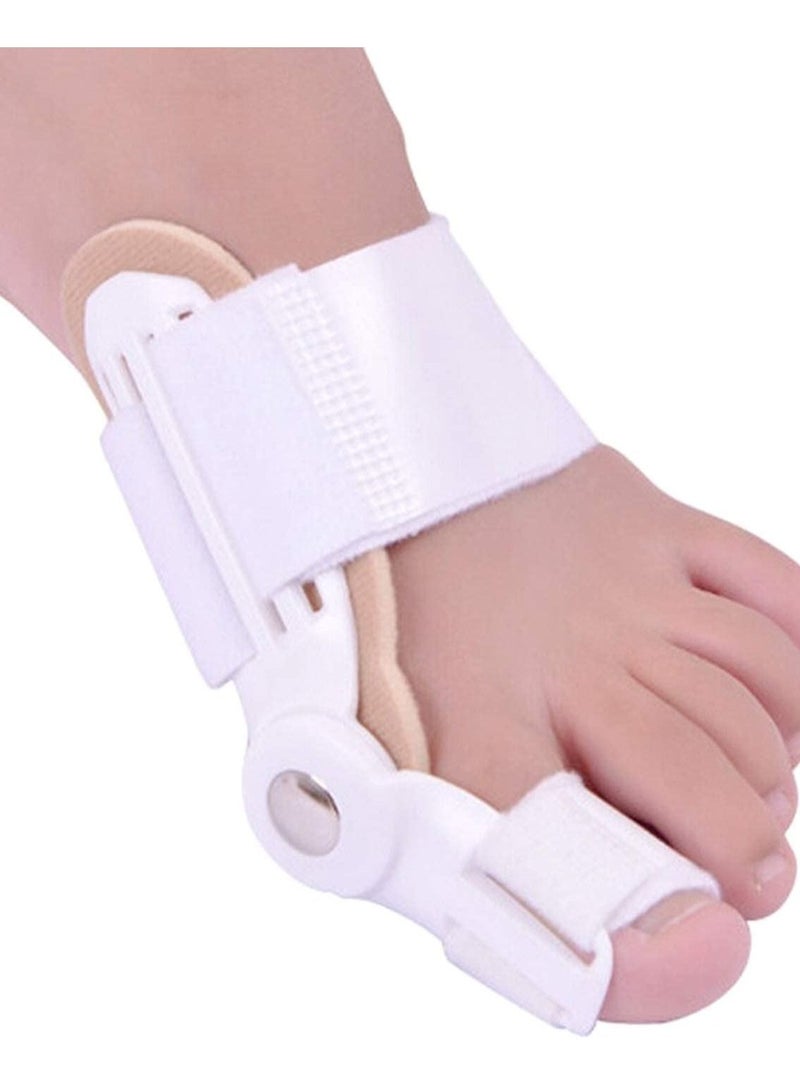 Bunion Toes Corrector Orthotics Feet Bone Thumb Adjuster Correction Straighter Splint White - Image 2