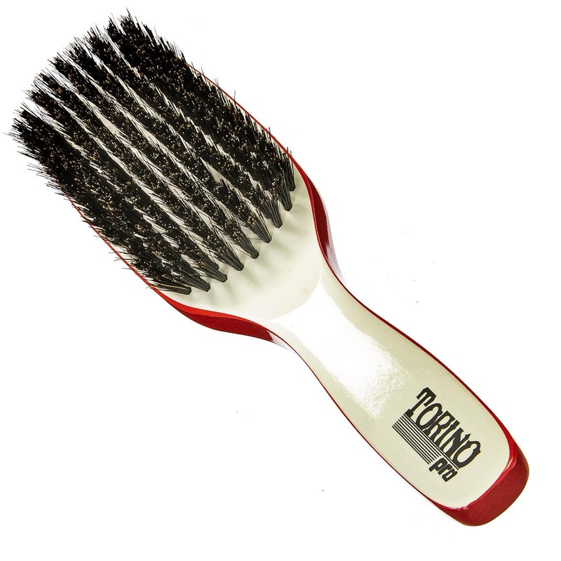 TORINO PRO WAVE BRUSHES BY BRUSH KING Torino Pro Wave Brush 2149 Row Medium Hard bristles  Reinforced bristles  Great for wolfing to manage your 360 Waves