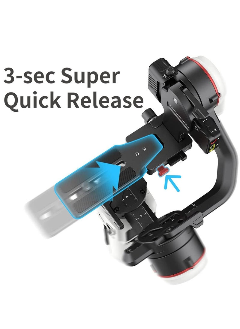 Zhiyun - Crane M3 Combo Version 3 Axis Handheld Gimbal Stabilizer for Mirrorless Cameras - Image 1