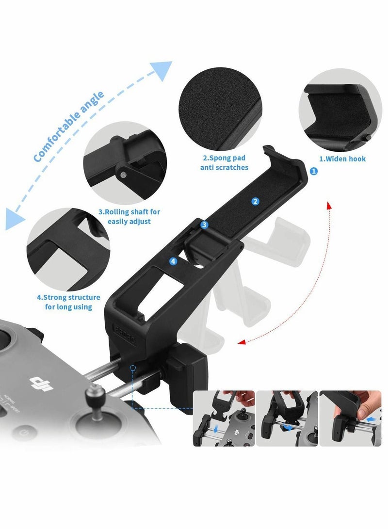 Y&D Tablet Extended Bracket Holder for DJI Mini 2/Air 2S/Mavic 3/Air 2 Adjustable iPad Moun Drones, Control Clip Accessories - Image 3