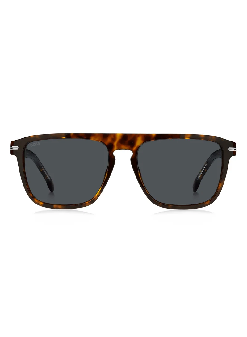هوغو بوس Rectangular Flat Top Hugo Boss Sunglasses Frames