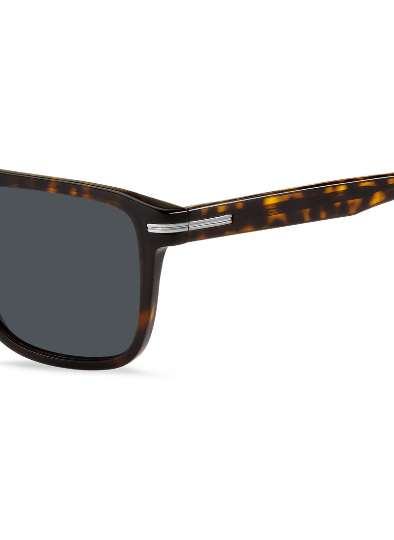 HUGO BOSS - Rectangular Flat Top Hugo Boss Sunglasses Frames - Image 1