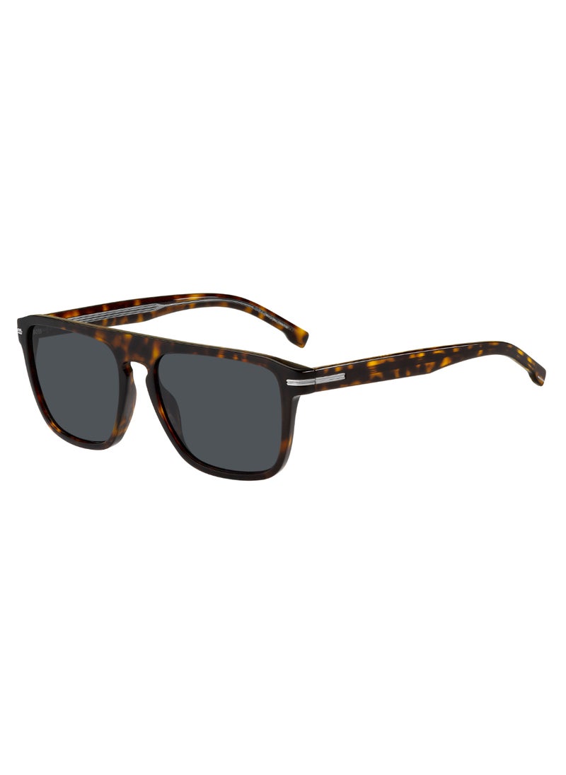 HUGO BOSS - Rectangular Flat Top Hugo Boss Sunglasses Frames - Image 1