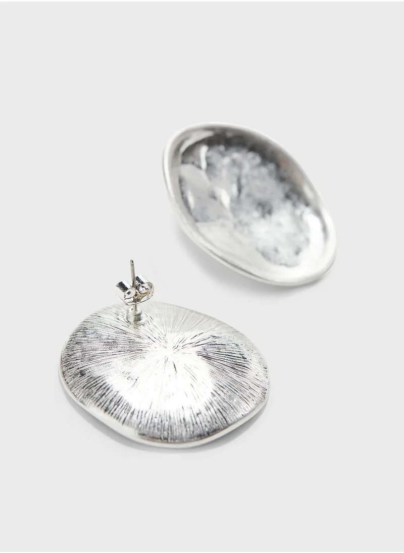 H&M Hammered Earrings