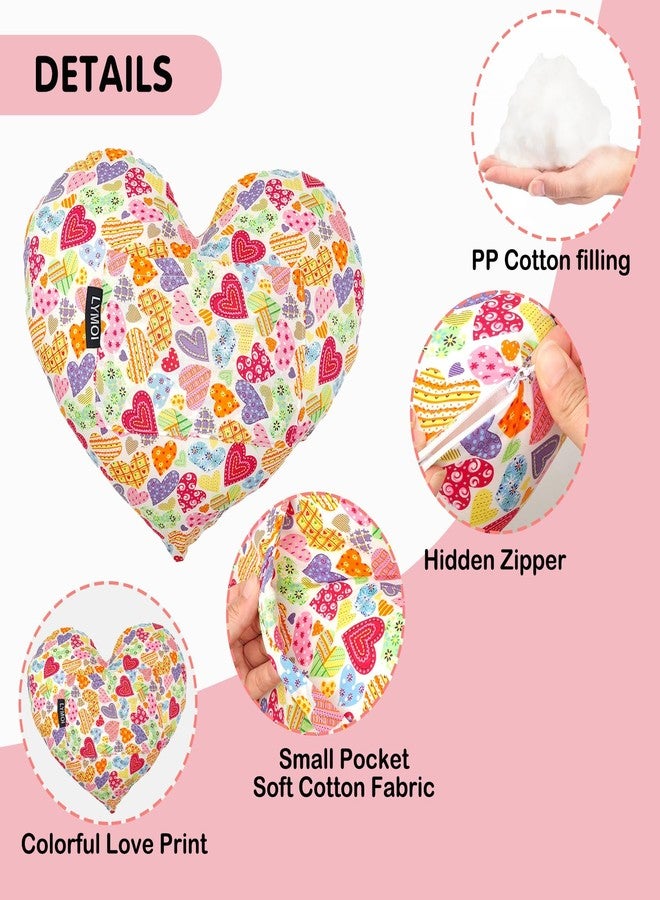 LYMOI Heart Pillow for After Heart Surgery, Open Heart Surgery Pillow After Cough Recovery with Pocket, Comfort Cushion Recovery Gifts for Women Men Patients Heart Shaped Pillow - Image 3