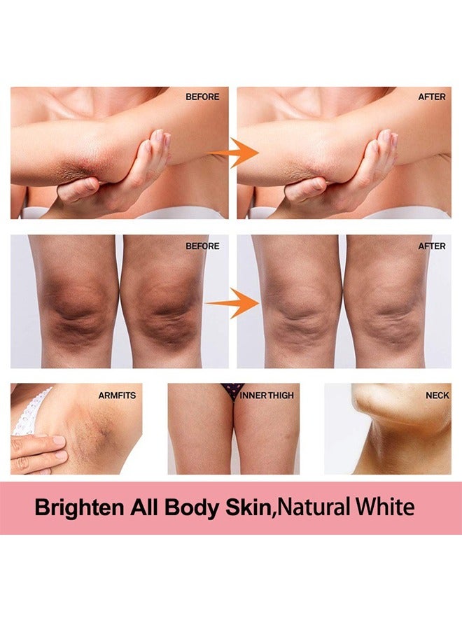 SAUVASINE Whitening  Cream, Advanced Skin Brighten Body Cream Moisturizing Anti Wrinkle And Firming Daily Skin Care Cream Body Quick Whitening Cream Rapid Skin Bleaching Cream-50g - Image 5