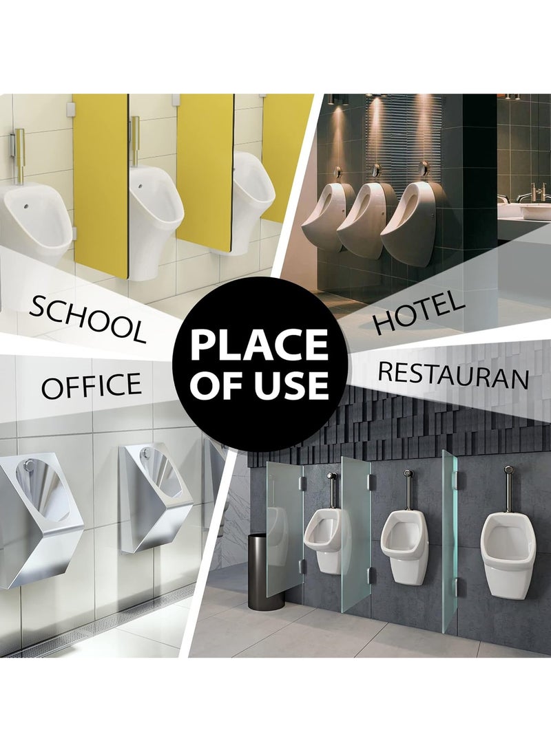 ماركة غير محددة - 5 Pack Scented Urinal Screens Deodorizer with Anti-Splash Bristles, Men Bathroom Deodorizer Waterless Toilet Anti Splash Urinal for Public Restrooms and Fits Most Brand Urinals - Image 1