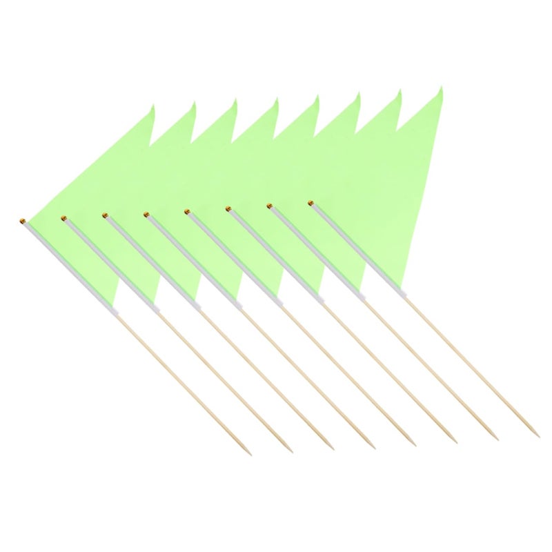 Green Lawn Marking Flags for Garden Construction Landscaping Plant and Sprinkler Identification 8Pcs - Image 2