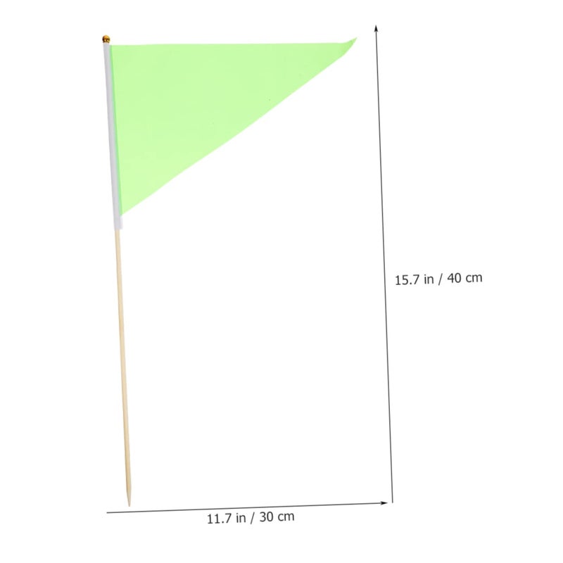 Green Lawn Marking Flags for Garden Construction Landscaping Plant and Sprinkler Identification 8Pcs - Image 5