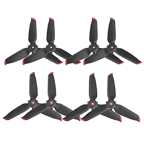 YETEETH 8 Pcs Propellers Replacement for DJI FPV Drone Accessories Low Noise Blades Props - Image 1
