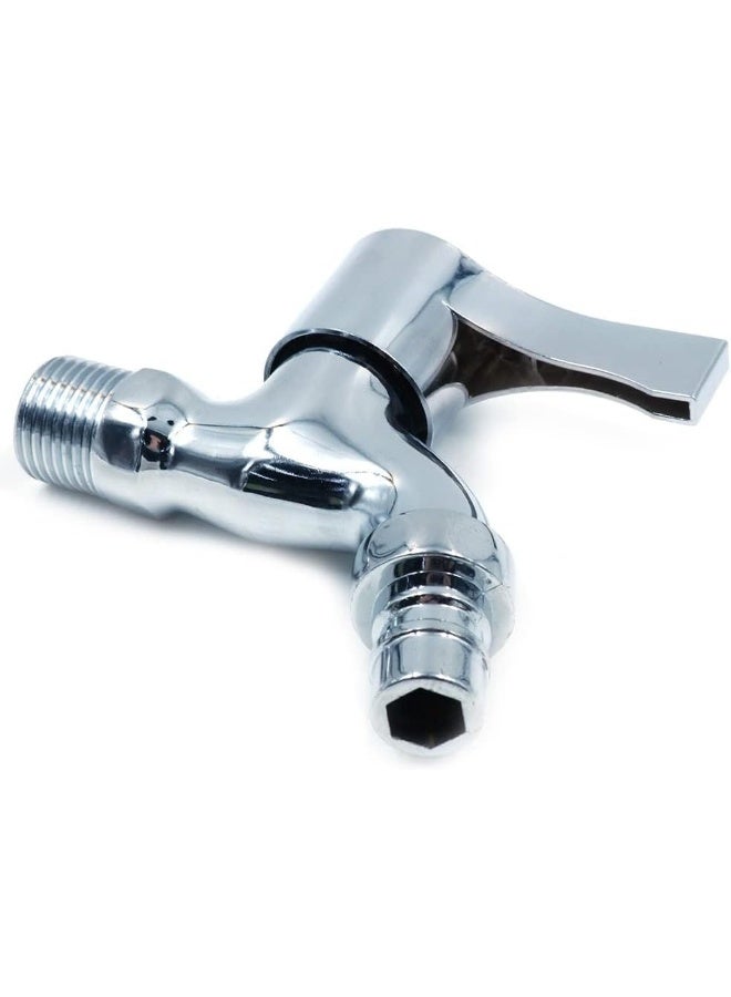 ECVV 1 Set Washing Machine Faucet Sink Faucet Cold Water Tap Household Washer Tap Sink Water Tap Sink Basin Water Tap Wash Basin Single Handle Copper - Image 1