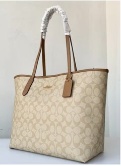 COACH City Tote Bag In Signature Canvas - pzsku/Z8263283AEF32B177674EZ/45/_/1739951031/d9774d1c-4eec-4899-a88e-42f390d3a132