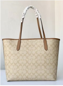 COACH City Tote Bag In Signature Canvas - pzsku/Z8263283AEF32B177674EZ/45/_/1739951051/287a1dfc-96bb-471a-b9f5-f5fb94ffb7c7