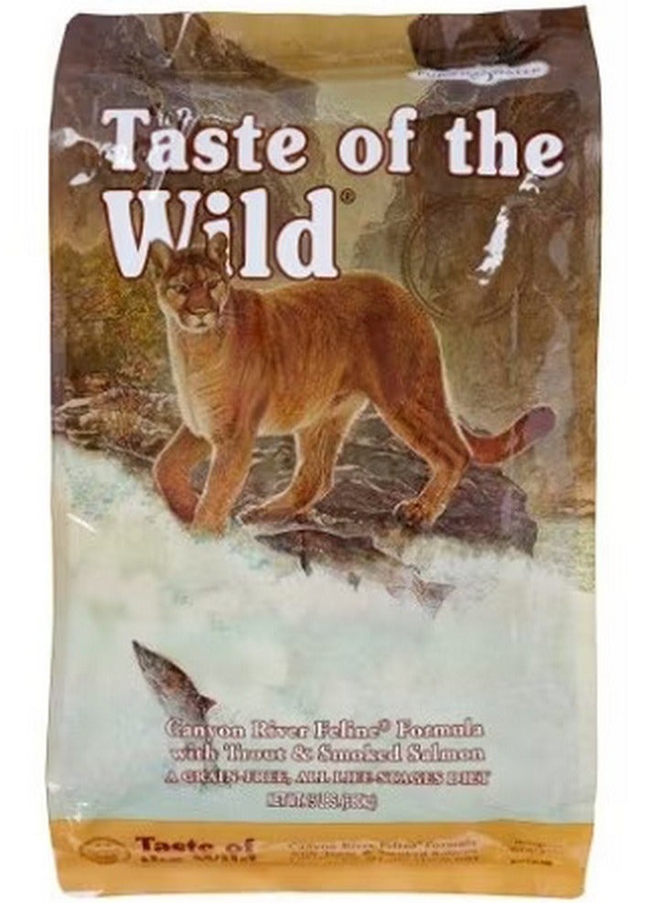 تيست أوف ذا وايلد كانيون ريفر طعام جاف للقطط خالي من الحبوب 2 كجم - Image 1