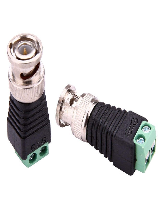 RIVER FOX 2 Set(2 x Male DC + 2 x BNC) 5.5mm x 2.1mm DC Power Connector, BNC Baloon Connector for Led Strip CCTV Security Camera Cable Wire Ends Plug Barrel Adapter - Image 4
