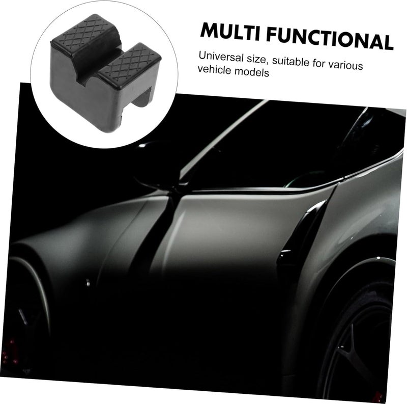 PRETYZOOM 4PCS Car Jack Support Pads Rubber Lift Tray Pads for Vehicle Support for Floor Suitable for RVs and Automobiles - Image 4