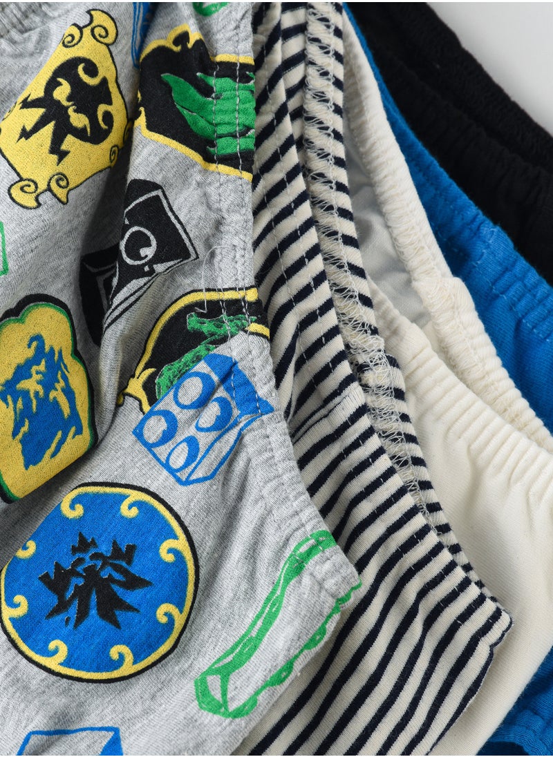 JAM 5 Pack Boys Briefs 95% Cotton 5% Elastane, Soft and Comfortable Underwear for Boys  - Image 4