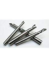 KROST - Tools Centre Single Flute CNC Milling CuttersEndmill Carving Machine Tool Parts Single Flute 6mm - Image 1