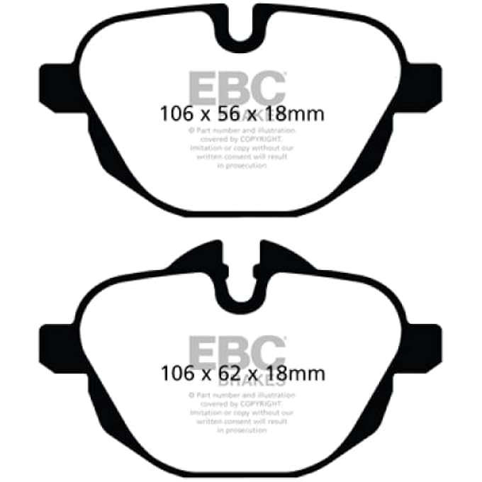 EBC Brakes DP42047R Brake Pad - Image 4
