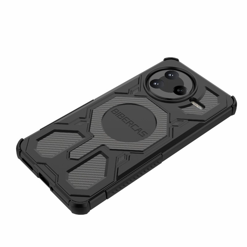 BIBERCAS For Redmi K80 Real Color Series Magsafe Shockproof Phone Case(Black) - Image 3