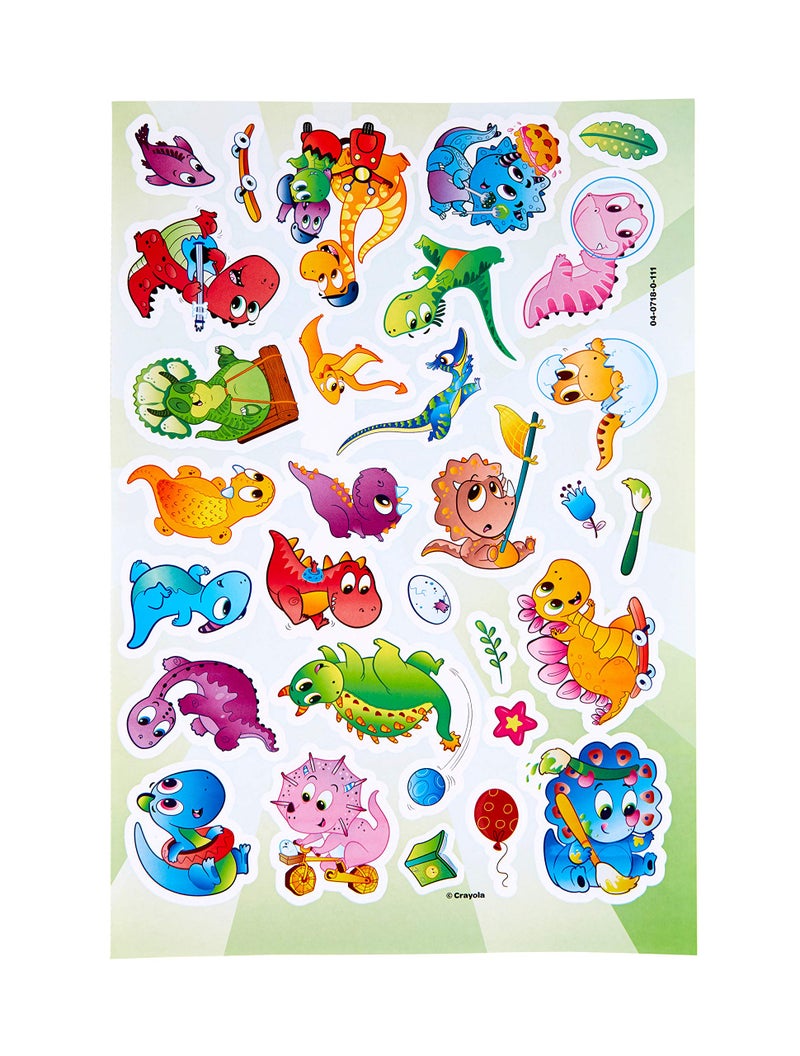Crayola Dinosaur Coloring Book, 96 Coloring Pages, Ages 3, 4, 5, 6 - Image 5