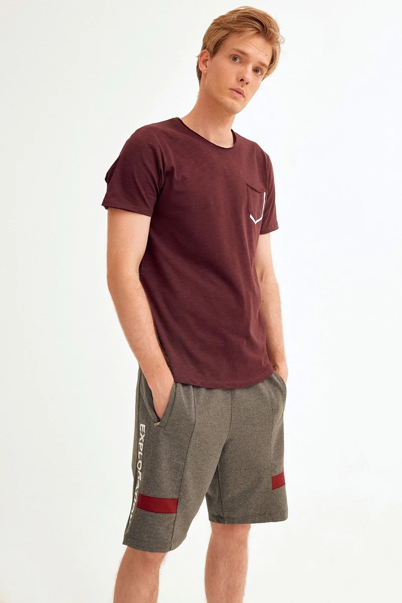 فولامودا Printed Shorts with Zipper Pocket
