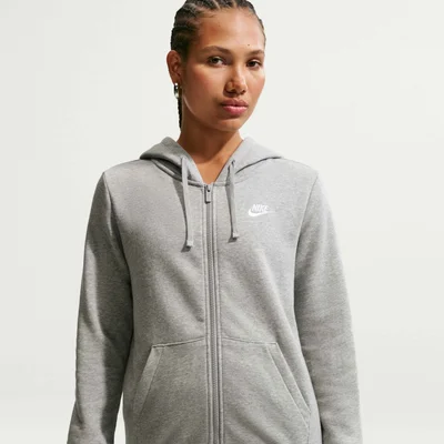 Nike Women's Sportswear Club Fleece Full-Zip Hoodie
