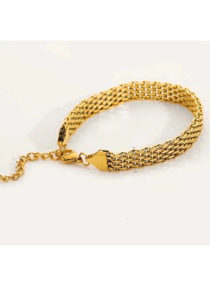 Radwa Azam Stainless steel mat bracelet - Image 4