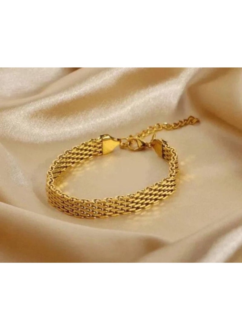 Radwa Azam Stainless steel mat bracelet - Image 1
