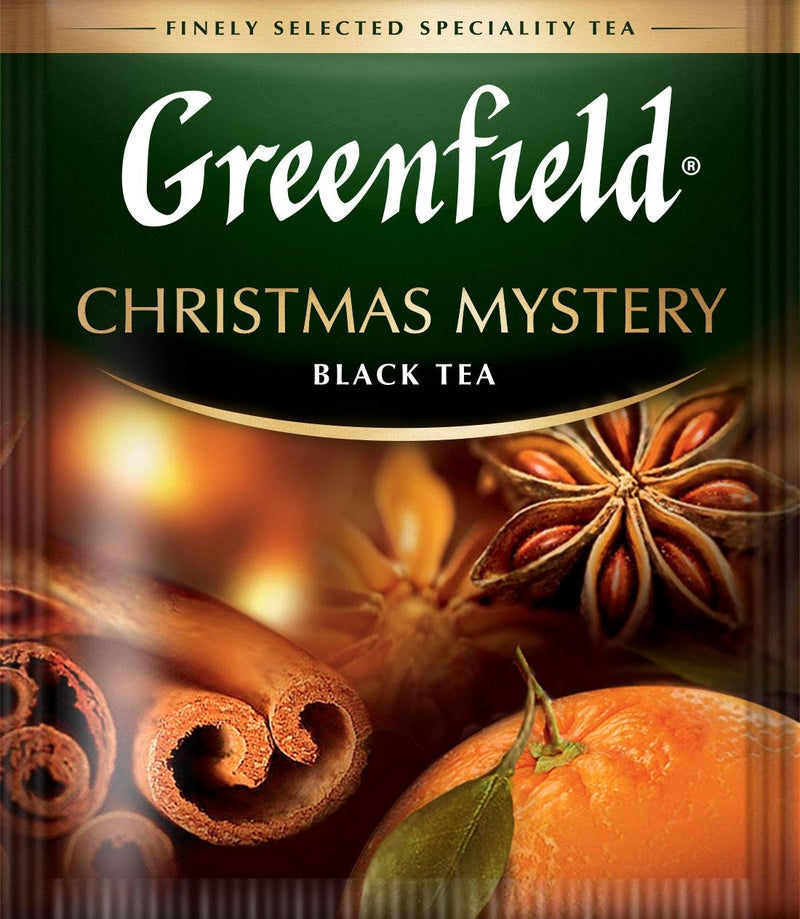 Greenfield Christmas Mystery Black Tea Fruit & Herbal Collection 25 Teabags The Execptional Freshness Of Tea Is Guranteed By The Special Foil Sachet - Image 5
