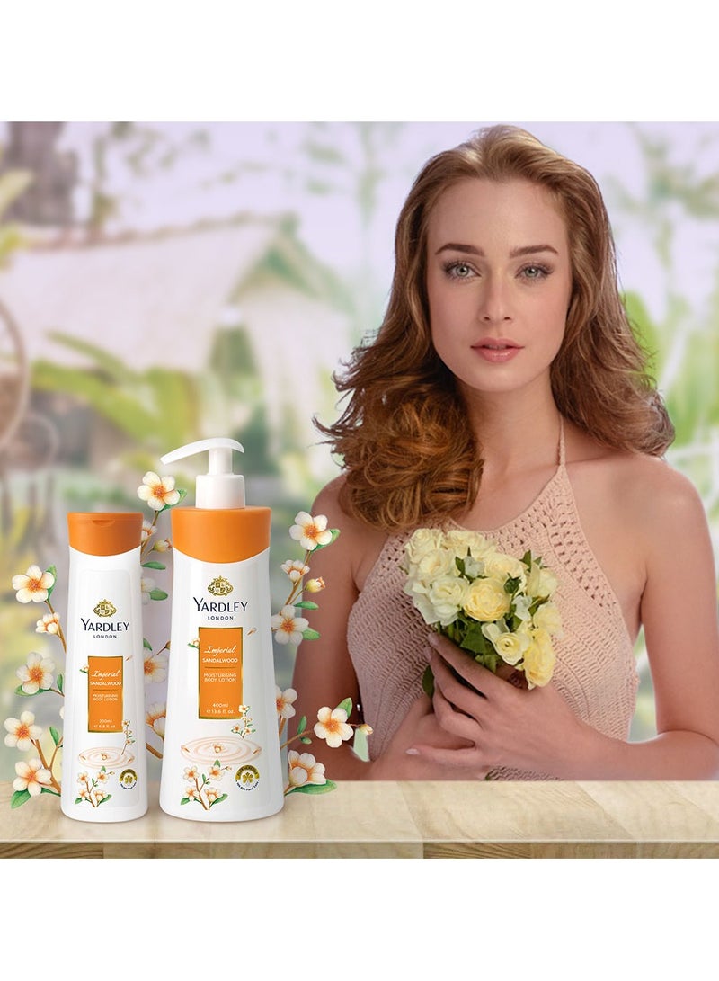 Yardley Body Lotion Sandalwood - Image 2