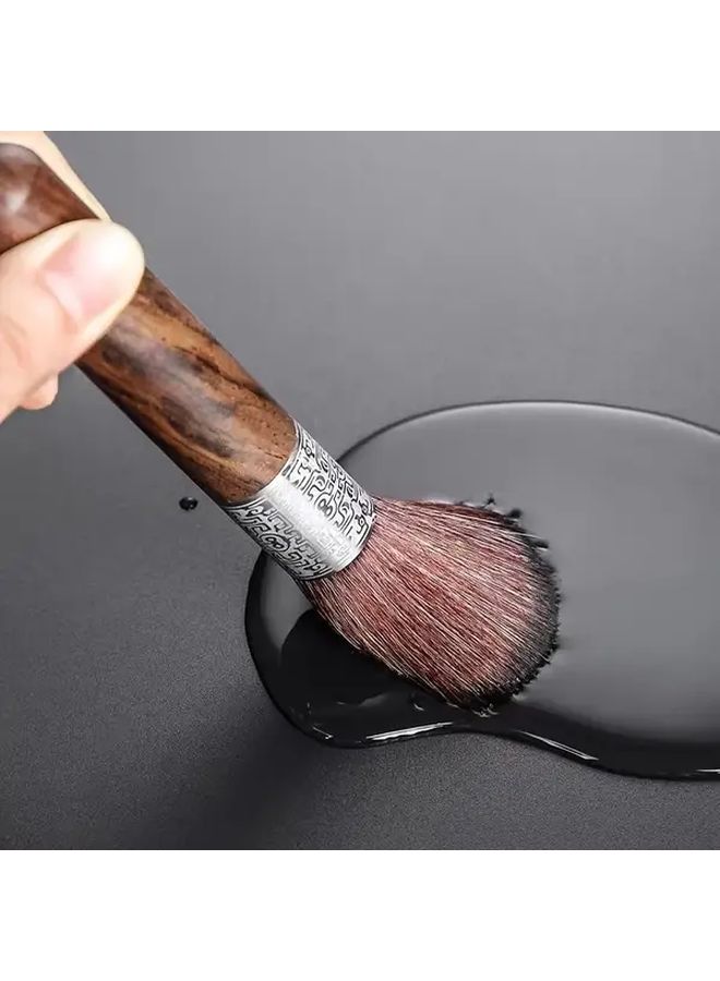 Wooden Coffee Cleaning Brush Professional Barista Tool For Grinders And Filter Makers - Image 3