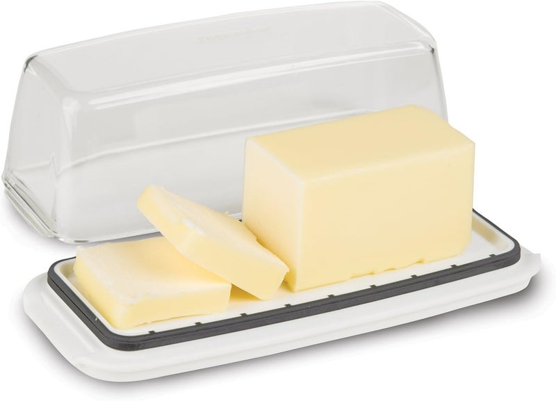 PREPWORKS Progressive International ProKeeper Butter Container (White, Single) - Image 1