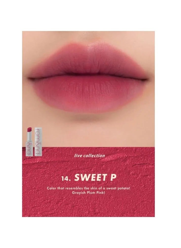 rom&nd Zero Matte Lipstick 14 Sweet P - Image 2