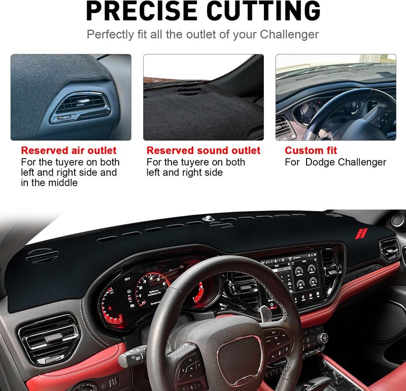 REMOCH Dash Cover for Dodge Challenger (2015-2024) - Image 2