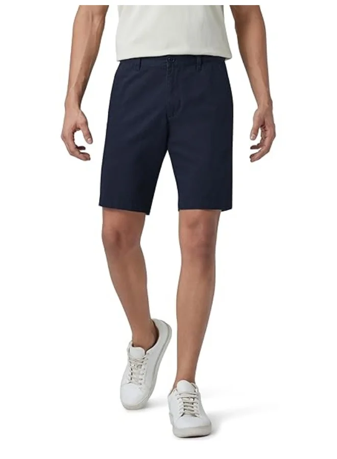 XYXX  Men Twill Cotton Chinos Shorts, Regular Fit, Solid, Pack of 1, CB1SHT08_30, Brick Red, 30  | Best Price UAE