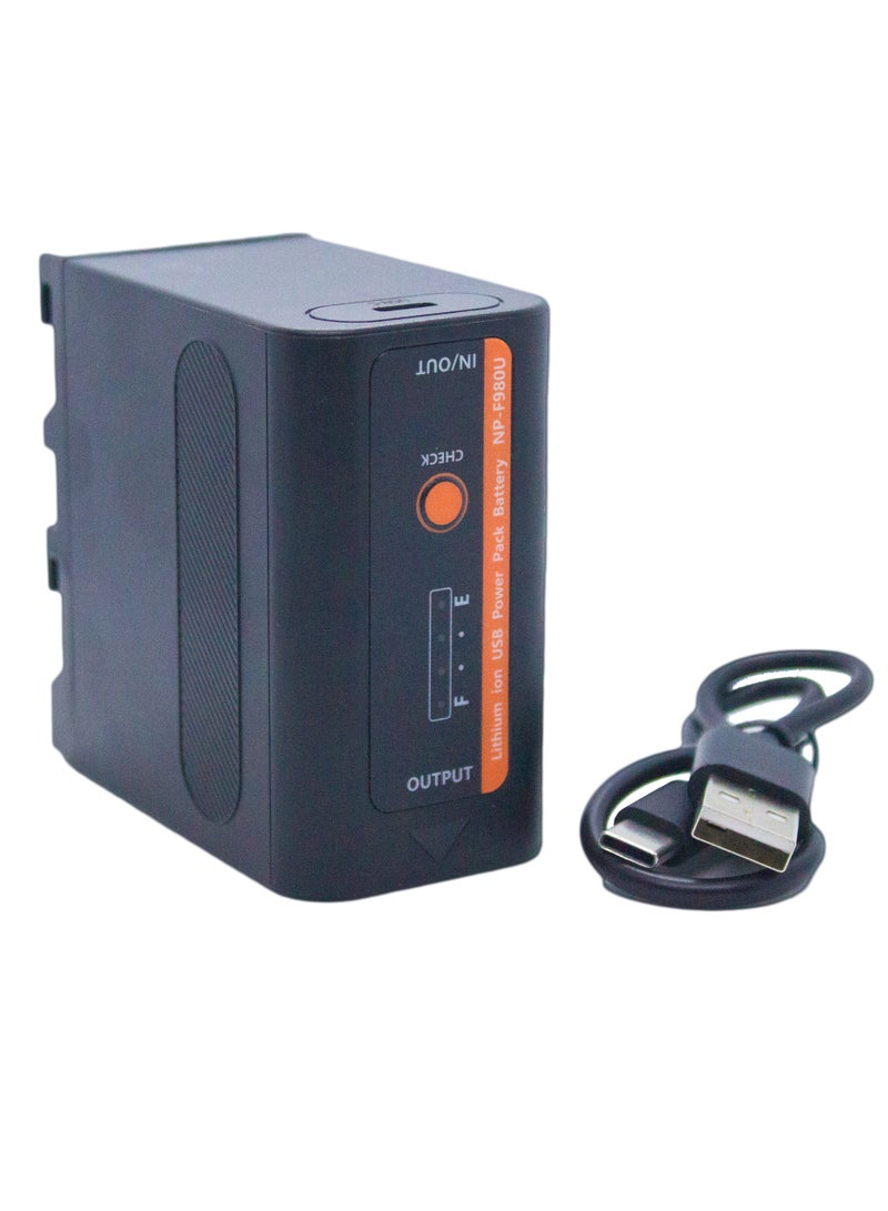 BESTON Beston NP-F980U Battery with USB-C PD (48.84W) - Image 2