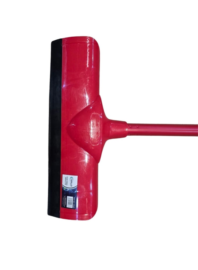 CEPILLO Long Handle Glass Cleaner Wiper | 30cm Blade Rubber Wiper | Streak-Free Cleaning for Windows, Mirrors, Tables ,Floors & Tiles - Image 3