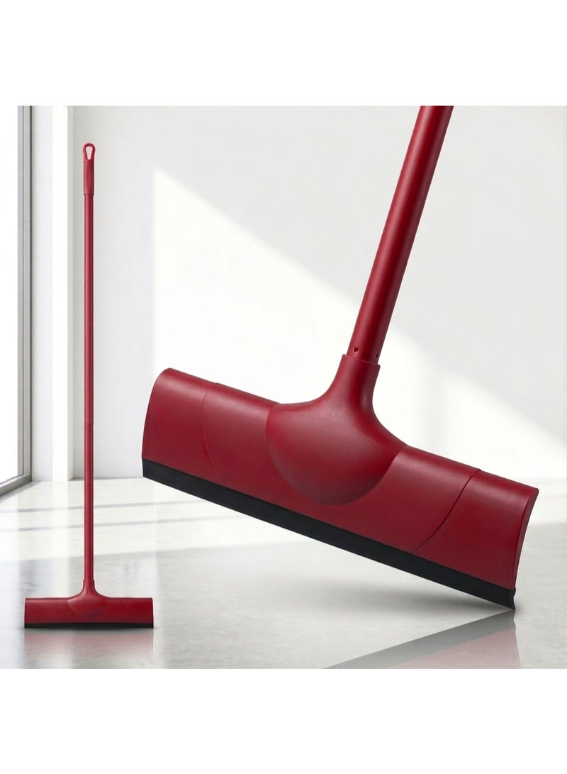CEPILLO Long Handle Glass Cleaner Wiper | 30cm Blade Rubber Wiper | Streak-Free Cleaning for Windows, Mirrors, Tables ,Floors & Tiles - Image 1