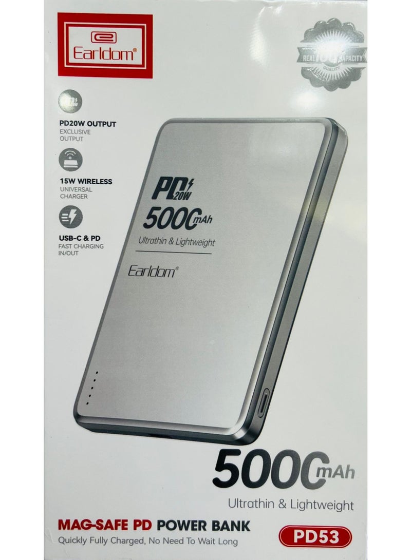 أيرلدوم بانك طاقة MAG-SAFE PD سعة 5000 مللي أمبير - Image 1