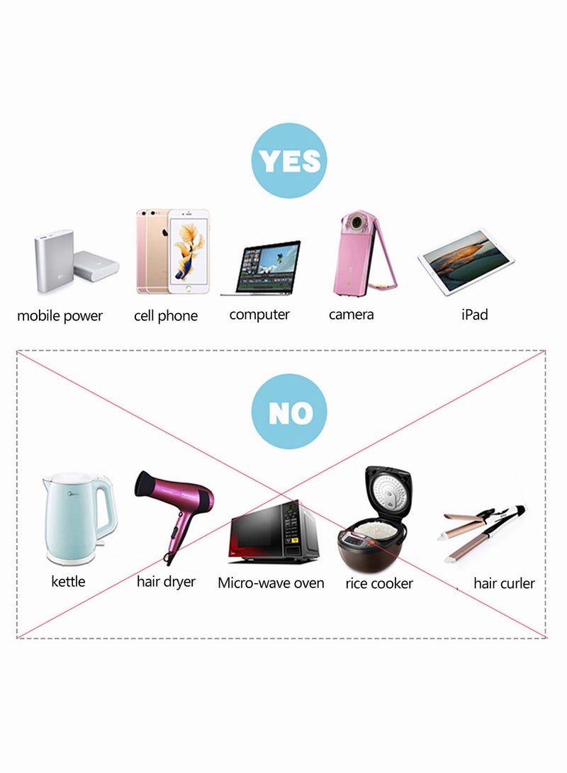 Europe to UK Travel Adapter Plug converter Europe to UK Plug Adapter 2 Pin to 3 Pin 1A with Fuse White - Image 3