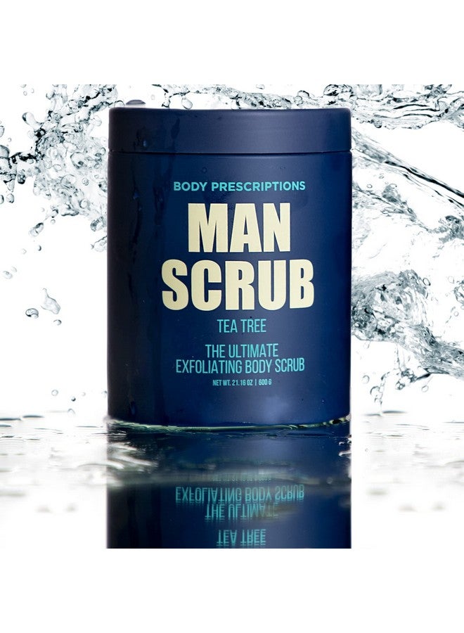 بودي بريسكريبشنز مقشر الجسم للرجال من بودي بريسكشنز - غسول تنظيف البشرة المثالي في وعاء بغطاء دوار، مناسب لجميع أنواع البشرة، 21 أونصة (عبوة من 4 قطع)، عبوة كومبو - Image 2