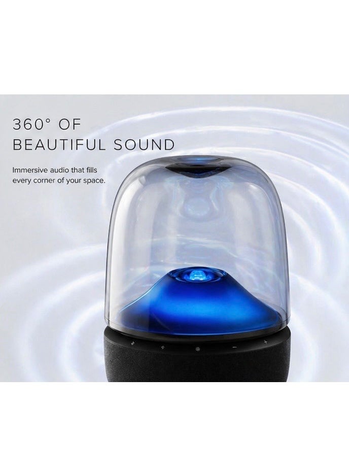 Harman Aura Studio 5 Bluetooth Speaker 360° Sound Ambient Light Premium Wireless Speaker - Image 2