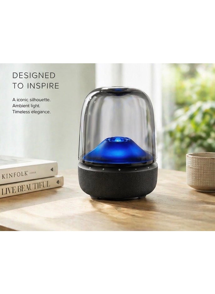 Harman Aura Studio 5 Bluetooth Speaker 360° Sound Ambient Light Premium Wireless Speaker - Image 3