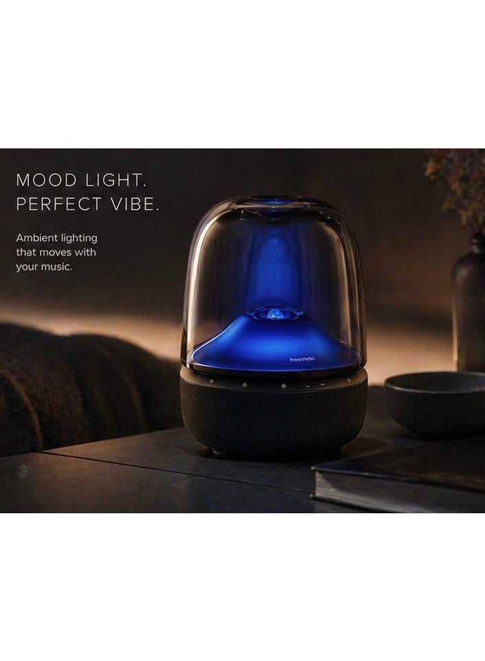 Harman Aura Studio 5 Bluetooth Speaker 360° Sound Ambient Light Premium Wireless Speaker - Image 4