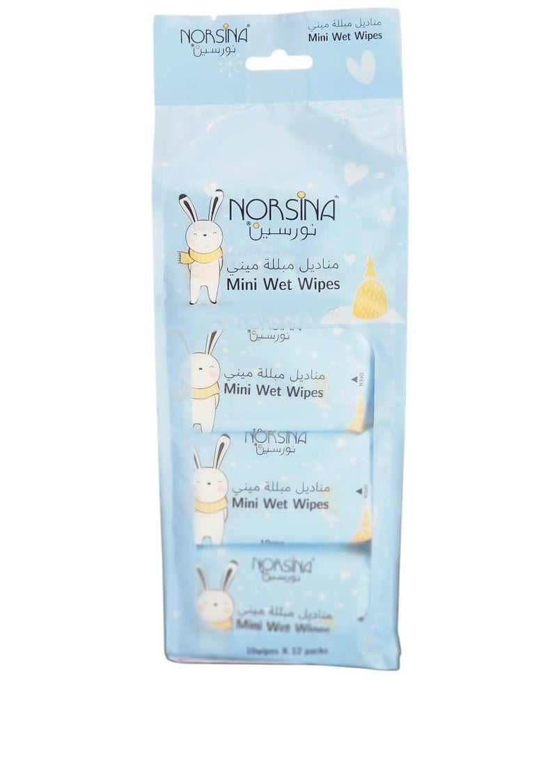 Norsina Mini Wet Wipes