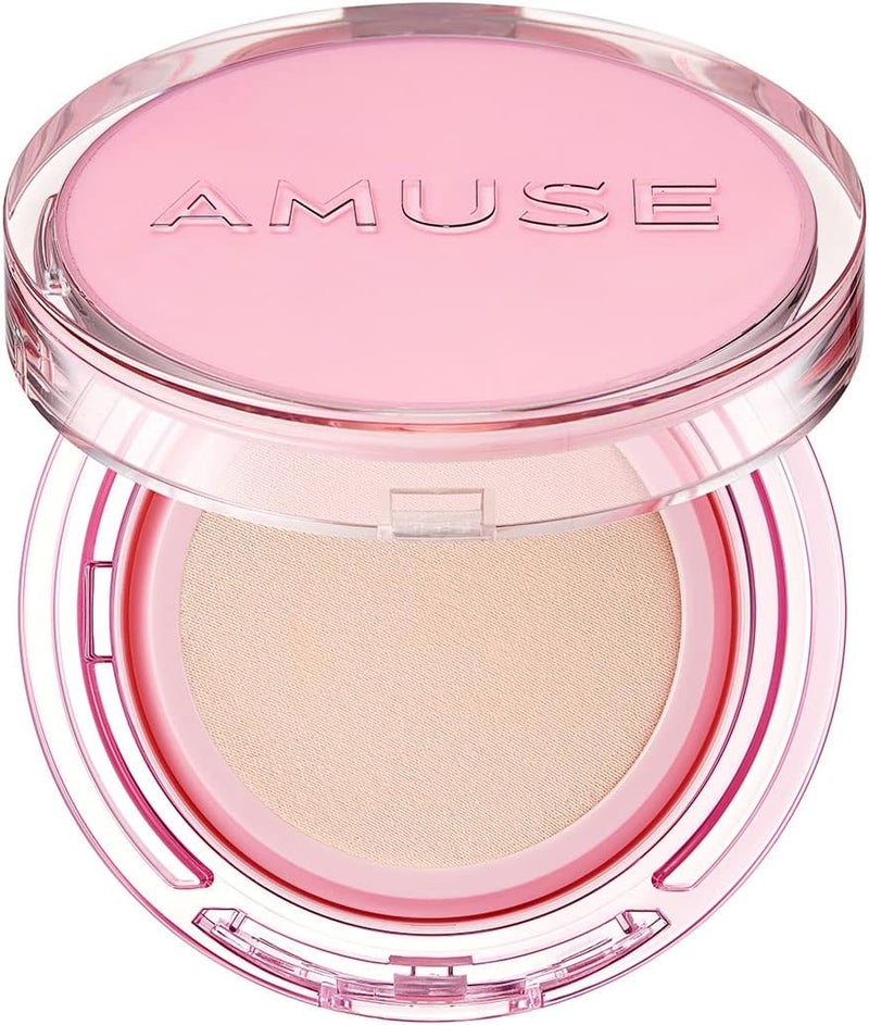 Amuse Seoul Dew Power Vegan Cushion 01 Pure - Image 1
