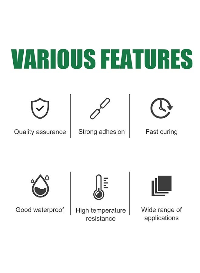 All-purpose Glue 20g,Nail-free Glue Adhesive Sealant,Nail-Free Glue Waterproof Adhesive Sealant, Multifunctional Adhesive Glue Universal Strong Plastic Glue for Resin Ceramic Metal Glass - Image 4