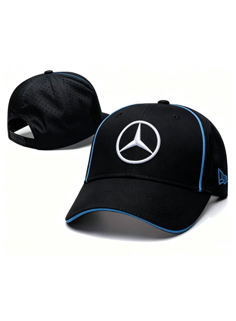 F1 Racing Baseball Cap for Men and Women Classic Motorsport Style Adjustable Hat Lightweight Comfortable and Trendy for Daily Wear